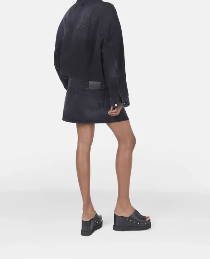 Minigonna in denim Falabella Minigonna in denim Falabella
