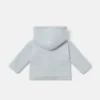 Morbido cappotto con cappuccio in peluche