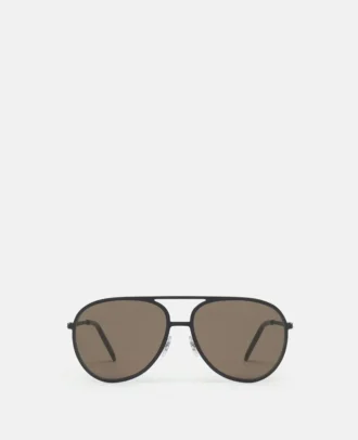 Occhiali da sole Aviator in metallo