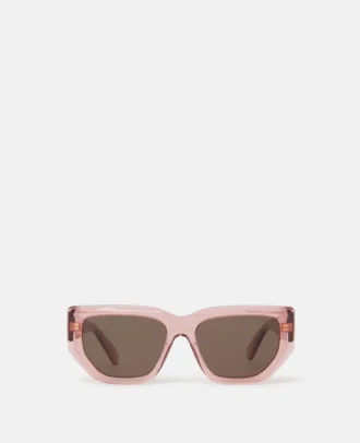 Occhiali da sole Cat-Eye con logo