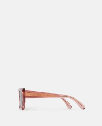 Occhiali da sole Cat-Eye con logo
