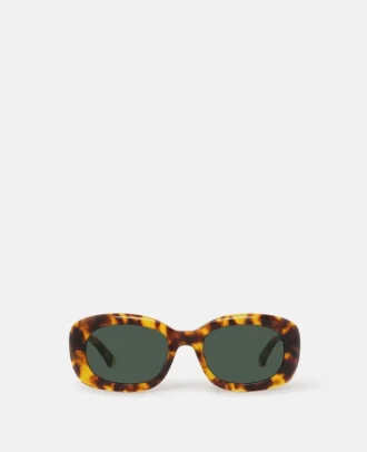 Occhiali da sole ovali Chunky