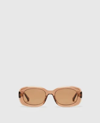 Occhiali da sole ovali Chunky