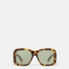 Occhiali da sole oversize quadrati