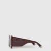 Occhiali da sole oversize quadrati sfumati Occhiali da sole oversize quadrati sfumati