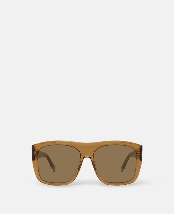 Occhiali da sole squadrati Straight-Edge Occhiali da sole squadrati Straight-Edge