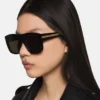 Occhiali da sole squadrati Straight-Edge Occhiali da sole squadrati Straight-Edge