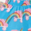 Pantaloncini con stampa arcobaleno e frange Rollerskate Pantaloncini con stampa arcobaleno e frange Rollerskate
