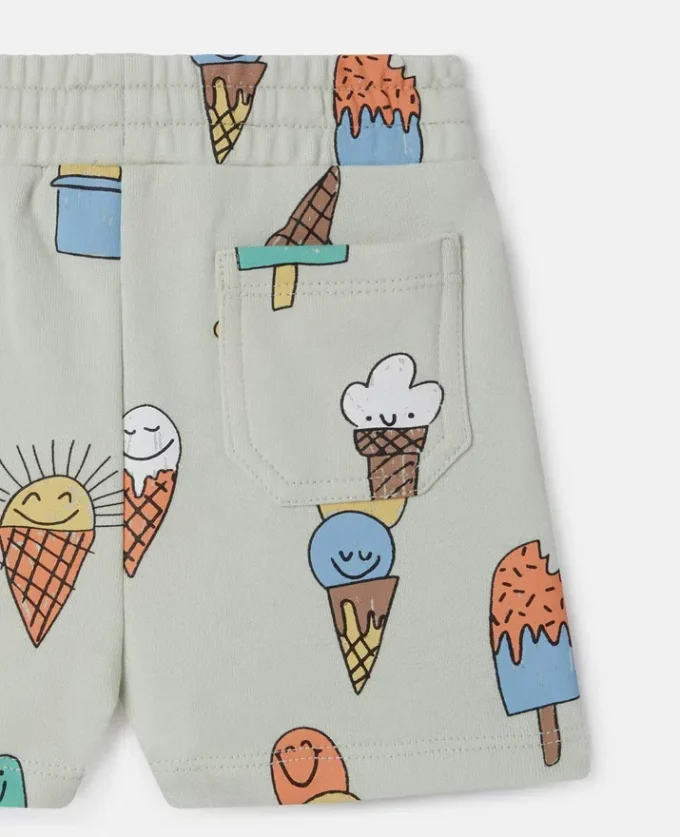Pantaloncini con stampa gelato Pantaloncini con stampa gelato