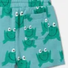 Pantaloncini con stampa rana