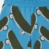 Pantaloncini con stampa skateboard
