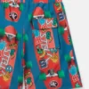 Pantaloncini con stampa skateboard Pantaloncini con stampa skateboard