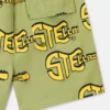 Pantaloncini da bagno con stampa chitarra Pantaloncini da bagno con stampa chitarra