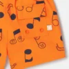 Pantaloncini da bagno con stampa note musicali Pantaloncini da bagno con stampa note musicali