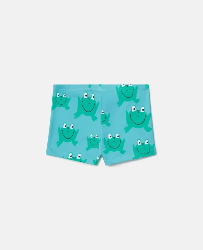 Pantaloncini da bagno con stampa rana Pantaloncini da bagno con stampa rana