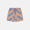 Pantaloncini da bagno con stampa skateboard Pantaloncini da bagno con stampa skateboard