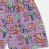 Pantaloncini elasticizzati con scritta Stella Woodland Pantaloncini elasticizzati con scritta Stella Woodland