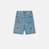 Pantaloncini in denim con stampa Sunshine Pantaloncini in denim con stampa Sunshine