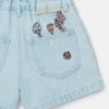 Pantaloncini in denim Woodland Friends