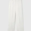 Pantaloni a gamba dritta con stampa serpente Pantaloni a gamba dritta con stampa serpente