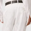 Pantaloni a gamba dritta con stampa serpente Pantaloni a gamba dritta con stampa serpente