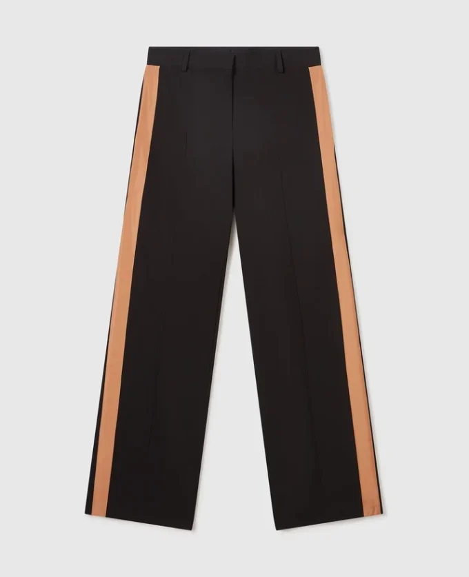 Pantaloni a gamba larga con piega Pantaloni a gamba larga con piega