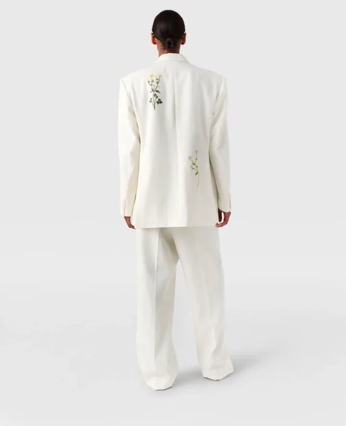 Pantaloni a vita bassa con stampa floreale e gamba dritta Pantaloni a vita bassa con stampa floreale e gamba dritta