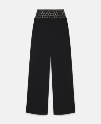 Pantaloni a vita bassa Crystal Cage