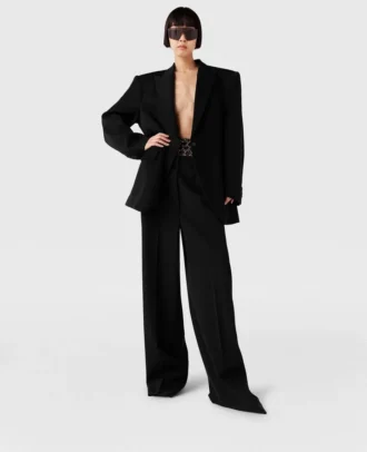 Pantaloni a vita bassa Crystal Cage