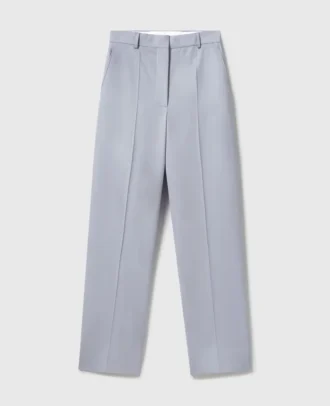 Pantaloni a vita bassa e gamba dritta