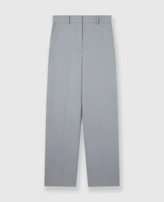 Pantaloni a vita bassa e gamba dritta