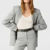Pantaloni a vita media con taglio botcut Pantaloni a vita media con taglio botcut