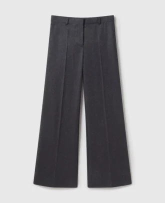 Pantaloni a zampa a vita bassa