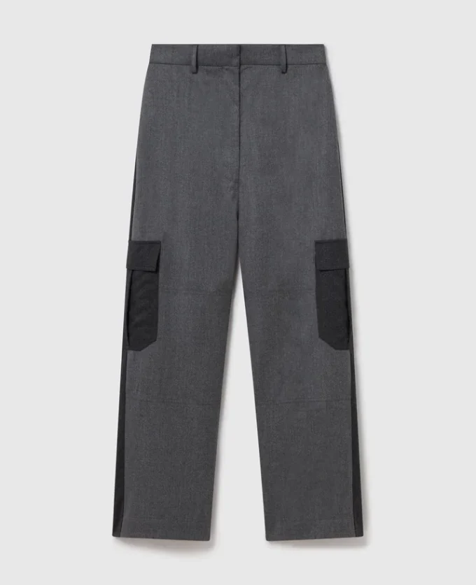 Pantaloni cargo morbidi a pannelli Pantaloni cargo morbidi a pannelli