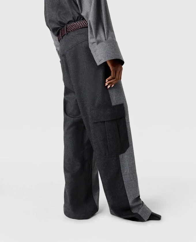Pantaloni cargo morbidi a pannelli Pantaloni cargo morbidi a pannelli