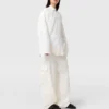 Pantaloni cargo morbidi con inserti in raso Pantaloni cargo morbidi con inserti in raso
