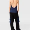 Pantaloni cargo oversize in raso Pantaloni cargo oversize in raso