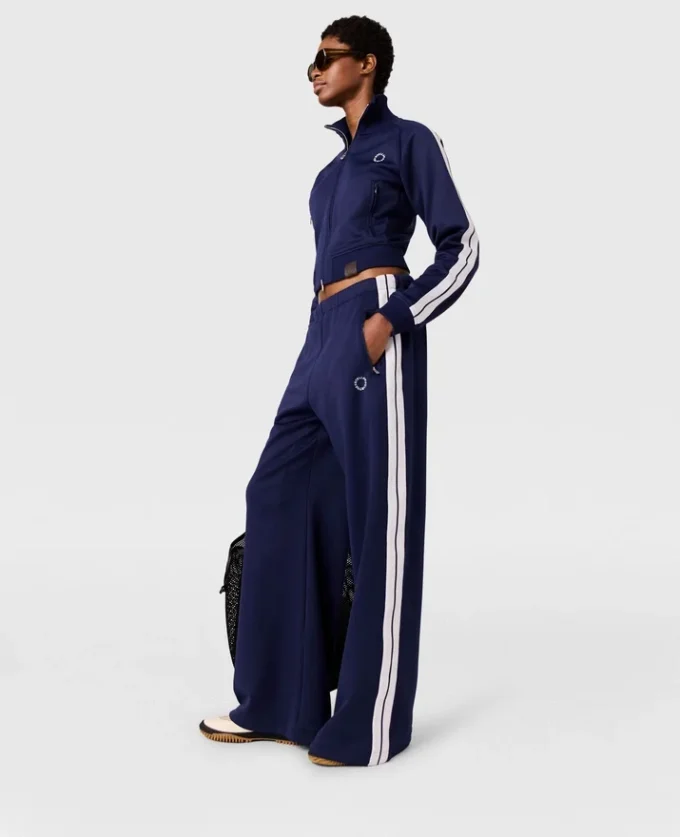 Pantaloni da tuta elasticizzati in vita a doppia riga Pantaloni da tuta elasticizzati in vita a doppia riga