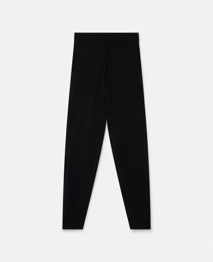 Pantaloni della tuta a vita media e gamba affusolata Pantaloni della tuta a vita media e gamba affusolata