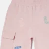 Pantaloni della tuta con coulisse e logo ricamato Pantaloni della tuta con coulisse e logo ricamato