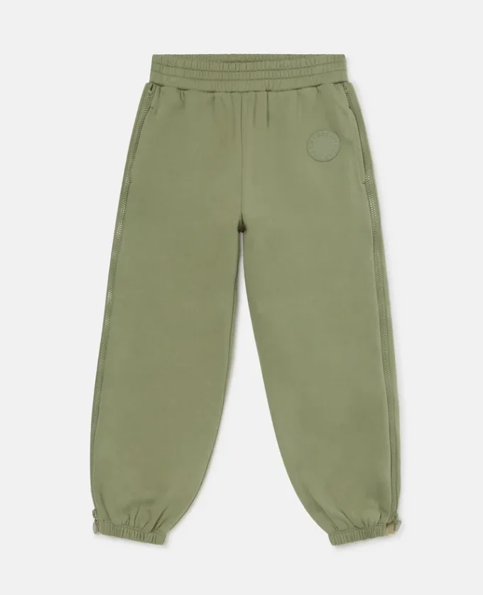 Pantaloni della tuta con coulisse e medaglione con logo Pantaloni della tuta con coulisse e medaglione con logo