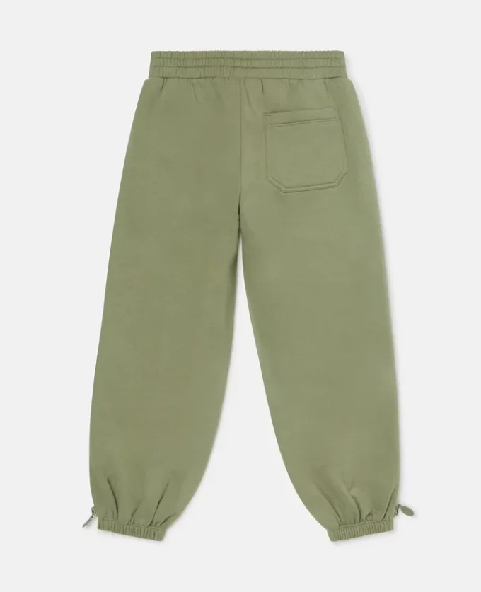 Pantaloni della tuta con coulisse e medaglione con logo Pantaloni della tuta con coulisse e medaglione con logo