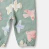 Pantaloni della tuta con coulisse e stampa colomba Pantaloni della tuta con coulisse e stampa colomba