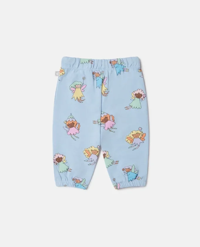 Pantaloni della tuta con coulisse e stampa Fairies Pantaloni della tuta con coulisse e stampa Fairies