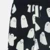 Pantaloni della tuta con coulisse e stampa fantasma Pantaloni della tuta con coulisse e stampa fantasma