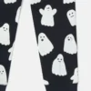 Pantaloni della tuta con coulisse e stampa fantasma Pantaloni della tuta con coulisse e stampa fantasma