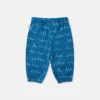 Pantaloni della tuta con coulisse e stampa grafica Monster Pantaloni della tuta con coulisse e stampa grafica Monster