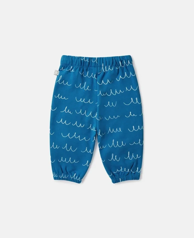 Pantaloni della tuta con coulisse e stampa grafica Monster Pantaloni della tuta con coulisse e stampa grafica Monster