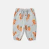Pantaloni della tuta con coulisse e stampa grafica scoiattolo Pantaloni della tuta con coulisse e stampa grafica scoiattolo