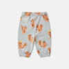 Pantaloni della tuta con coulisse e stampa grafica scoiattolo Pantaloni della tuta con coulisse e stampa grafica scoiattolo